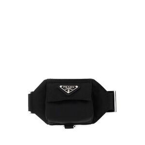 Prada Men Black Nylon Cuff